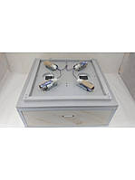 Інкубатор для яєць Курочка Ряба ІБ-130 механічний переворот,механічний терморегулятор,края усилини металом