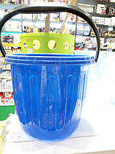 Відро пластмасове харчове 09,5л без кришки