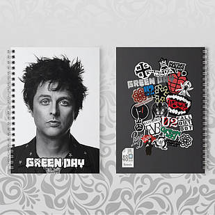 Блокноти А6 Green Day на пружині 005