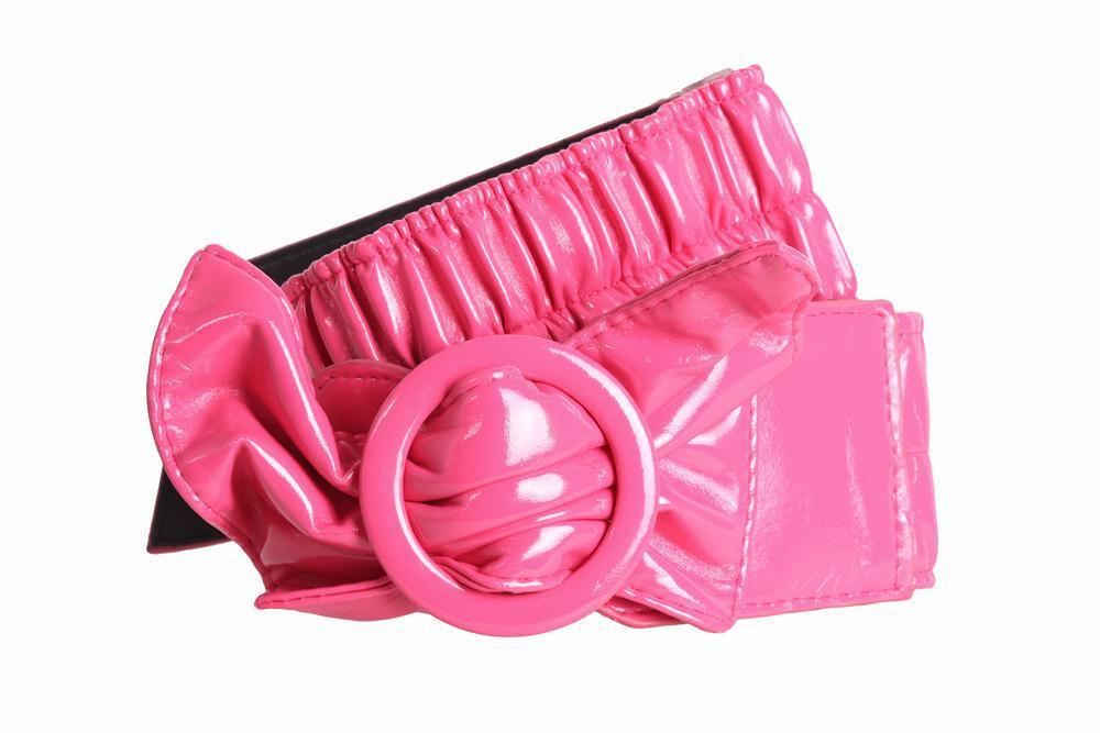 Ремень женский Dori розовый шириной 7,5см, фото 1