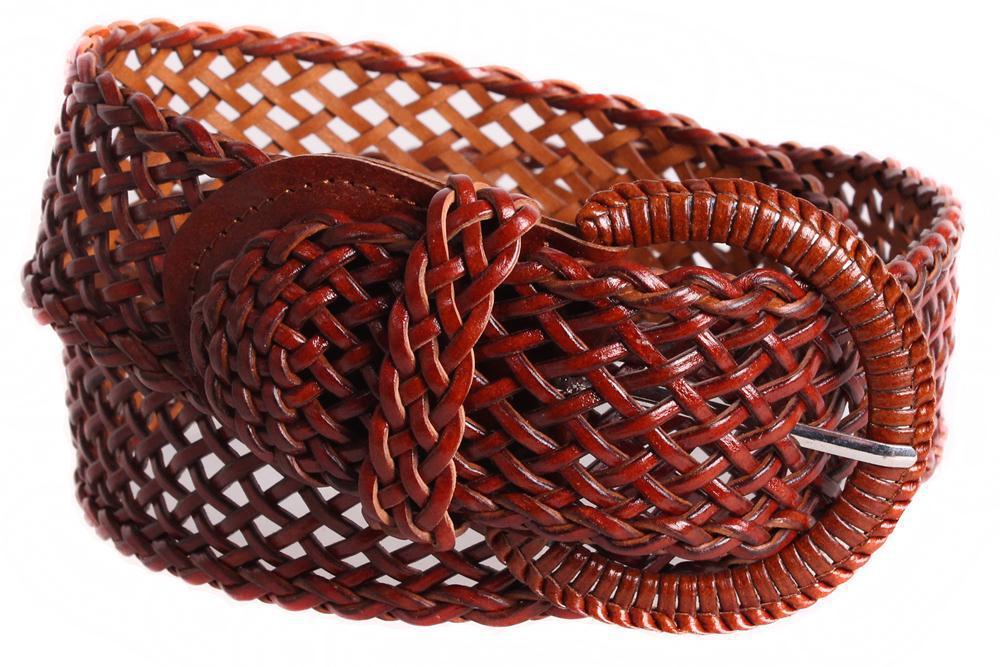 Ремень женский Lazar коричневый шириной 5см, фото 1