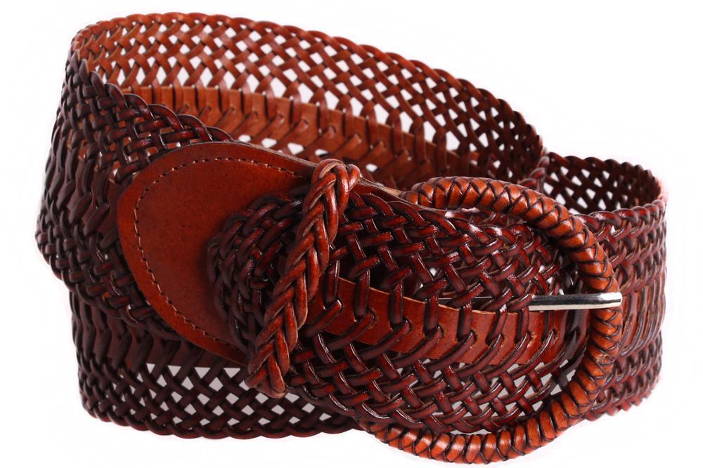 Ремень женский Lazar коричневый шириной 6,5см, фото 1