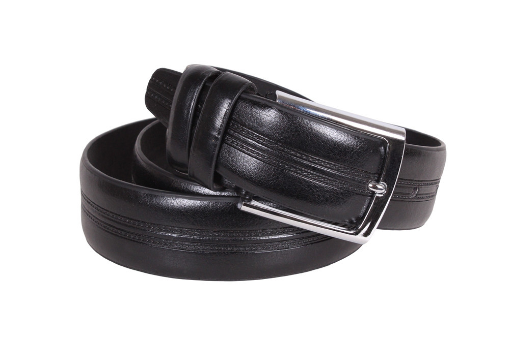 Ремень мужской черный 35мм, фото 1
