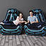 Надувне велюр-крісло 122*99*125 см Intex Air Furniture 75077, фото 5