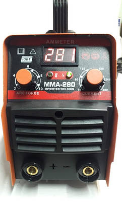 Зварювальний апарат інверторний Shyuan MMA-280 (два регулятора), фото 2