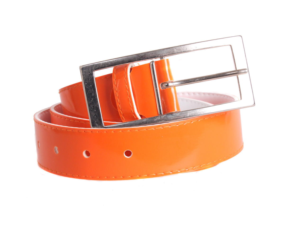 Ремень женский под платье оранжевый, фото 1