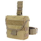 Стегновий підсумок для скидання магазинів Condor Drop leg Dump Pouch MA38 Чорний, фото 8