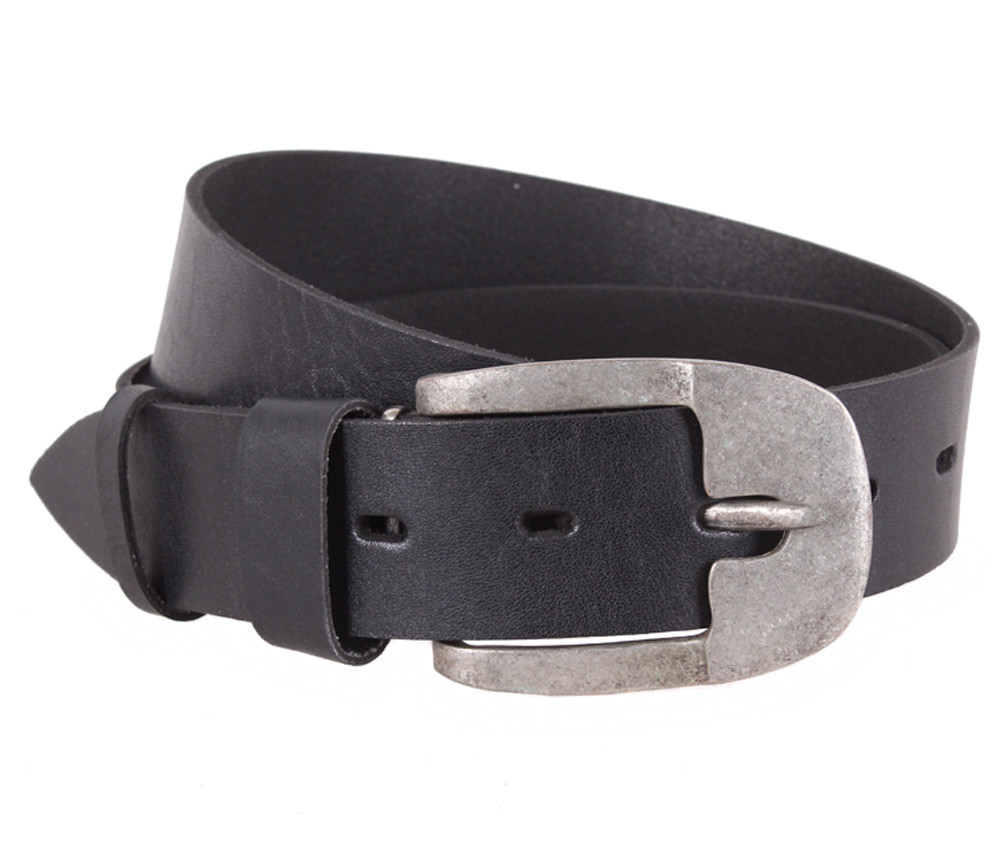 Женский  кожаный ремень, черный 4 см, фото 1