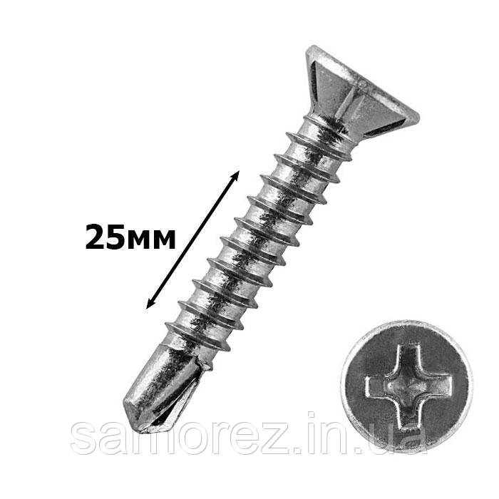 Саморіз оконний 3.9х25мм (500шт.)