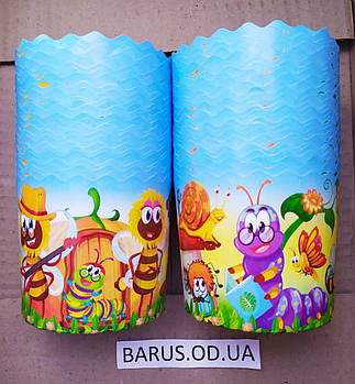 Паперові форми для випікання оптом 110*85 Казкові персонажі