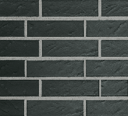 Клінкерна плитка Roben Faro Чорний з відтінком, рельєфний