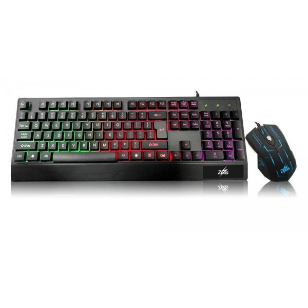 Клавиатура проводная и мышь LED GAMING М-710