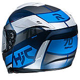 Мотошолом HJC RPHA 70 Debby (блакитний), фото 3