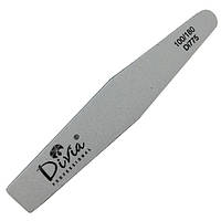 Пилка для ногтей шлифовальная ромбовидная Divia Di775 с абразивностью 100/180