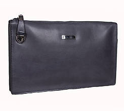 Мужская кожаная папка Dovhani, черная