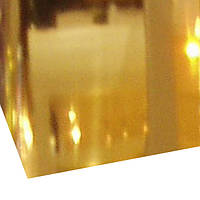 Алюміній для сублімації 60x30 (золото дзеркальний 0,45 мм)