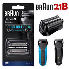 Бриючий блок і сітка для брытви Braun 21b
