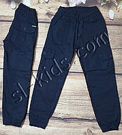 Джогери (карго) для хлопчика 6-10 років (темно сині01) гурт пр.Туреччина