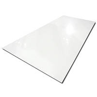 Алюминий для сублимации 60 x 30 ( Белый Перламутровый 0,45мм )