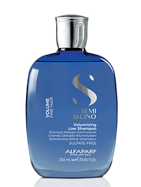 Безсульфатний шампунь для об'єму волосся Alfaparf Milano Semi Di Lino Volumizing Low Shampoo 250 ml
