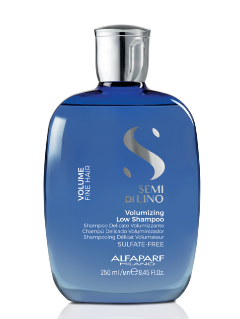 Безсульфатный шампунь для объема волос Alfaparf Milano Semi Di Lino Volumizing Low Shampoo 250 ml - фото 1 - id-p1125340905