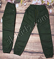 Джогери (карго) для хлопчика 6-10 років (хакі01) опт пр.Туреччина