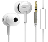 Вакуумні навушники Remax RM-501 Earphone Білі