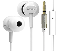 Вакуумные наушники Remax RM-501 Earphone Белые