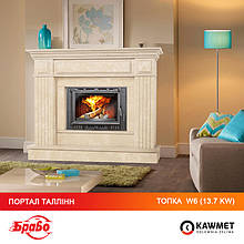 Облицовка камина Браво Таллинн + каминная топка KAWMET W6