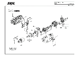Перемикач реверсу до дрилі Skil 6360 BOSCH (оригінал)