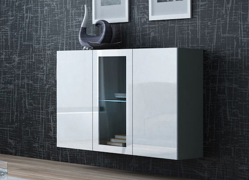 VIGO комод сірий/білий глянець CAMA, фото 1