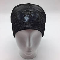 Женская шапка Микки 54-58 Темно-серый 59