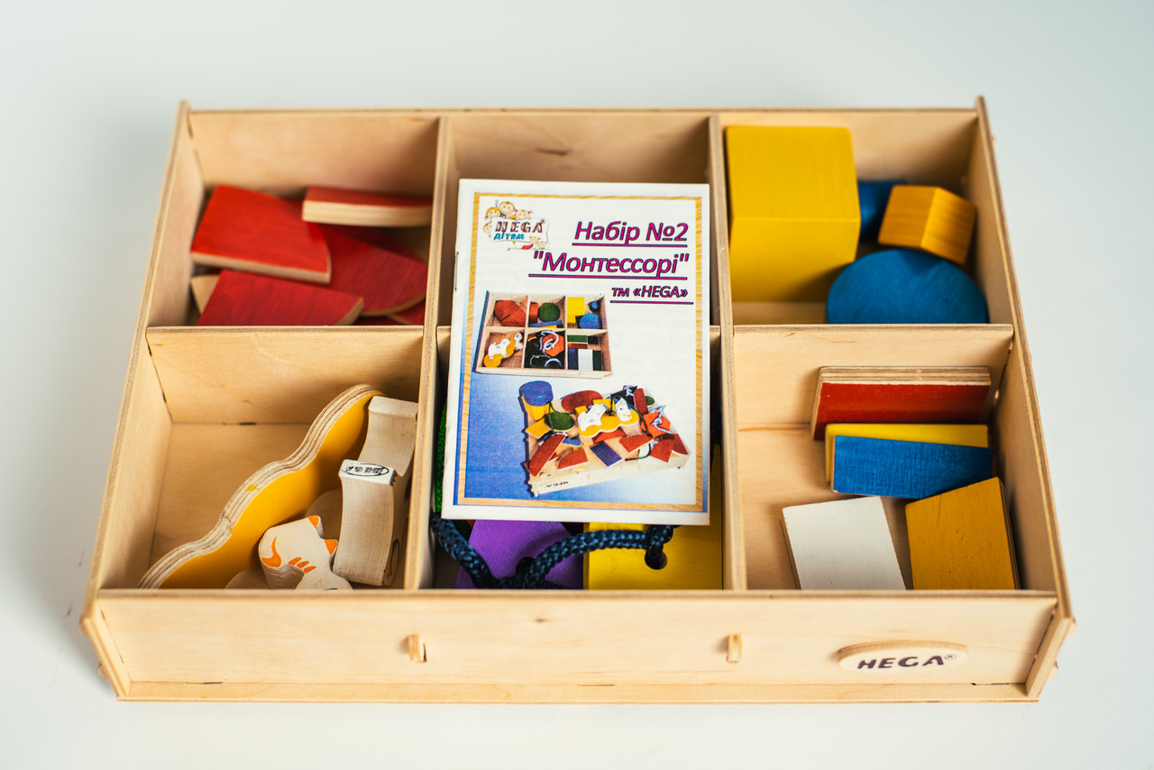 Набір для всезагального розвитку "Монтессорі №2", фото 1