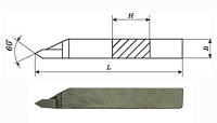 Резец резьбовой 25х16х140 ВК8 для наружной резьбы (2660-0005)
