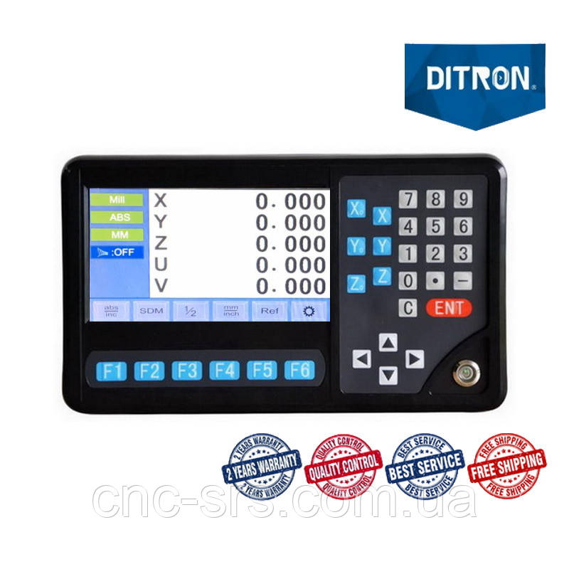 5 координат TTL 5 вольт LCD дисплей пристрій цифровой індикації D80-5