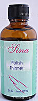 Розріджувач для лаку Lina Polish Thinner 60 мл.