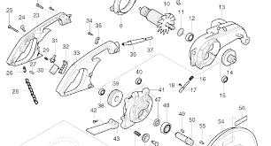 Фіксатор шпинделя до відризних пив Makita LC1230 (оригінал)