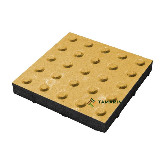 Плитка Тротуарна Тактильна Сичи 300х300х40 мм Жовта