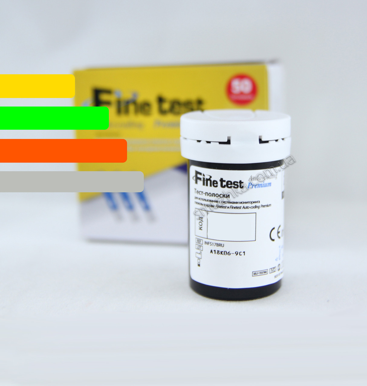 Смужки Файнтест Преміум - Finetest Premium 25 штук