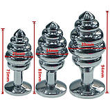 Анальна пробка ялинка L size + мішечок, фото 6