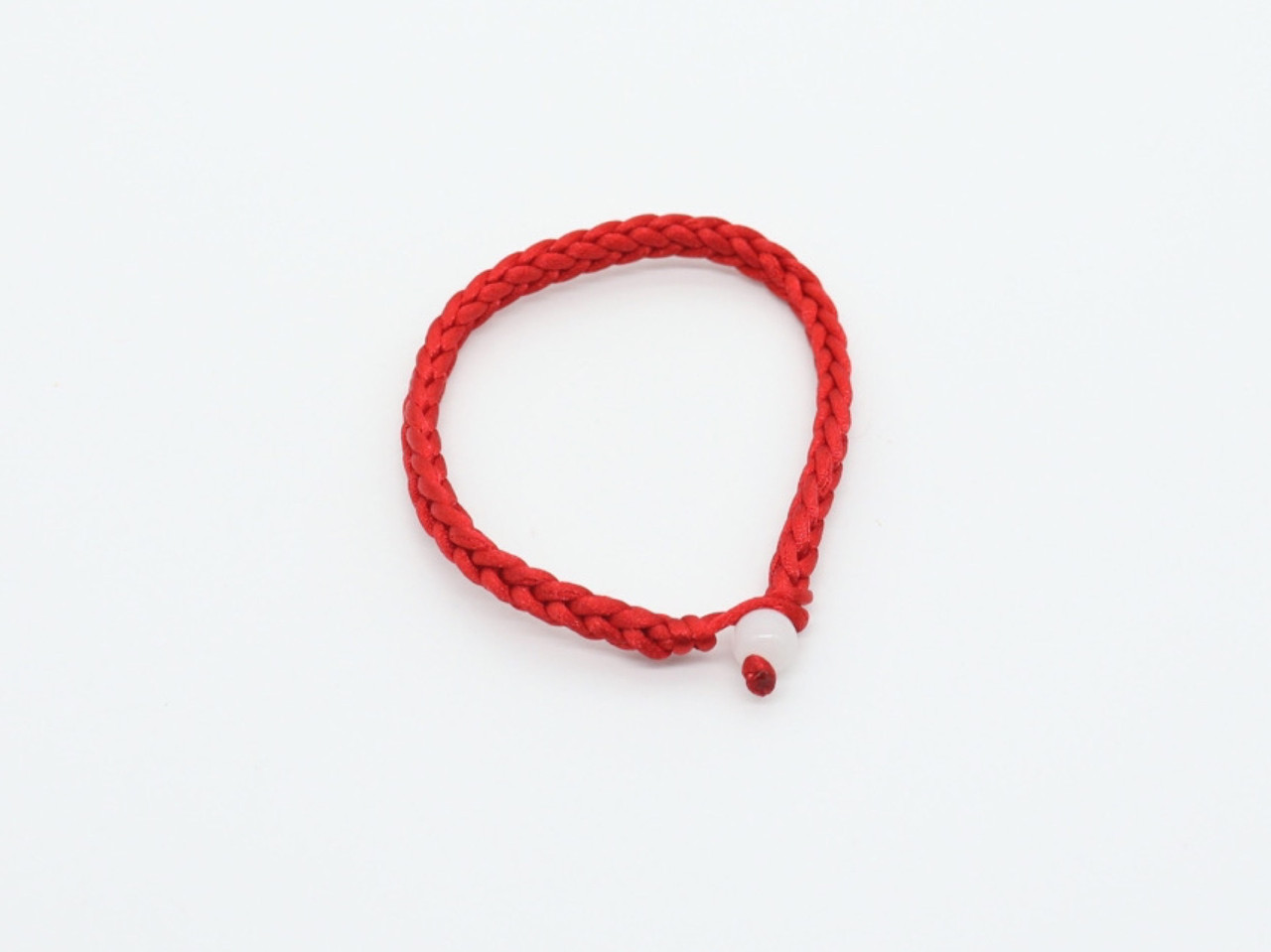 Браслет на затягуванні Плетений Червоний Заготовки під браслети без карабіна Фурнітура для творчості, фото 1