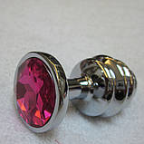 Анальна пробка ялинка L size + мішечок, фото 5