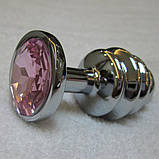 Анальна пробка ялинка L size + мішечок, фото 9