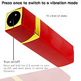 Вібратор губна помада USB STYLE 1, фото 2