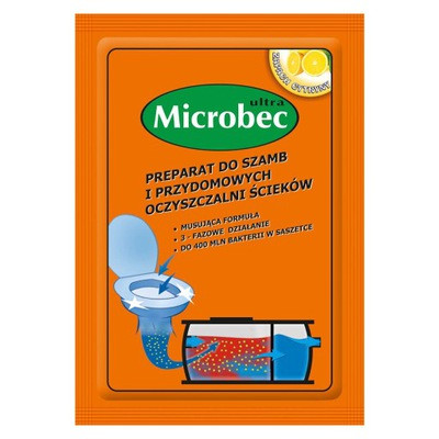 Microbec Микробек (25г) Засіб для септиків, дачних туалетів і вигрібних ям