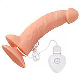 Фалоімітатор з вібрацією USB SEDUCER, фото 7