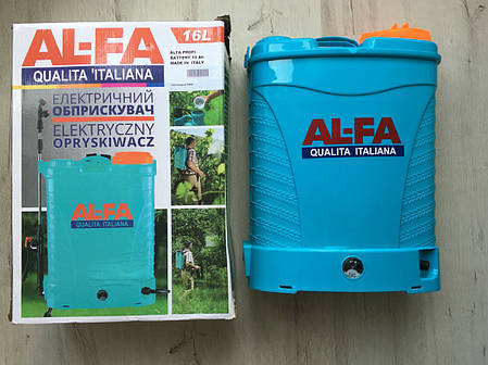 ✔️ Обприскувач акумуляторний Al-Fa Profi ( 16р ) ( 15Ah ) ( 12V ), фото 2