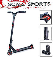 Трюковый самокат Scale Sports Storm черный