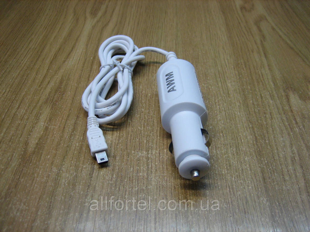 АЗУ mini USB (GPS)(2A) (AWM) White