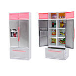 Ігровий набір - лялькова кухня "Сучасна кухня"-4, 27x9,5x34,5 см, рожева, пластик (26215P), фото 5